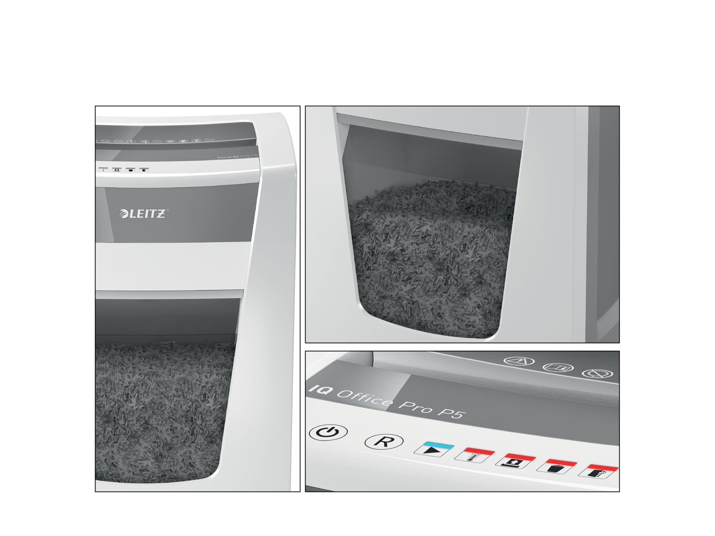 Esselte Leitz IQ Office Pro P5 - Vorzerkleinerer - Mikroschnitt