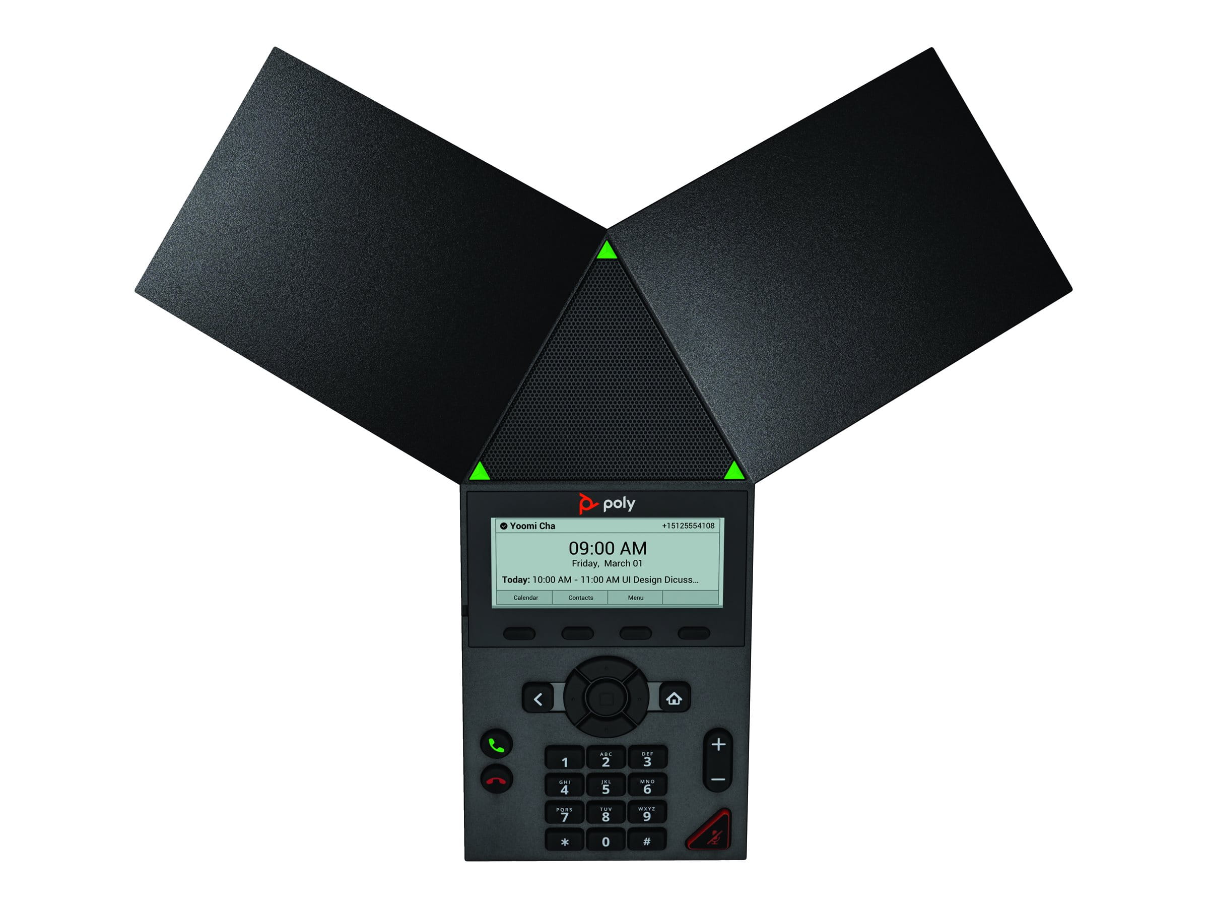 HP Poly Trio 8300 - VoIP-Konferenztelefon - mit Bluetooth-Schnittstelle - IEEE 802.11a/b/g/n (Wi-Fi)