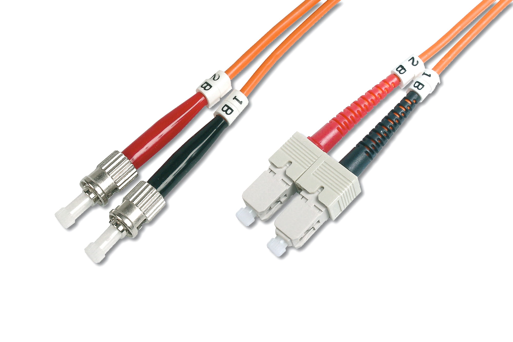 DIGITUS LWL - Patch-Kabel - ST multi-mode (M)