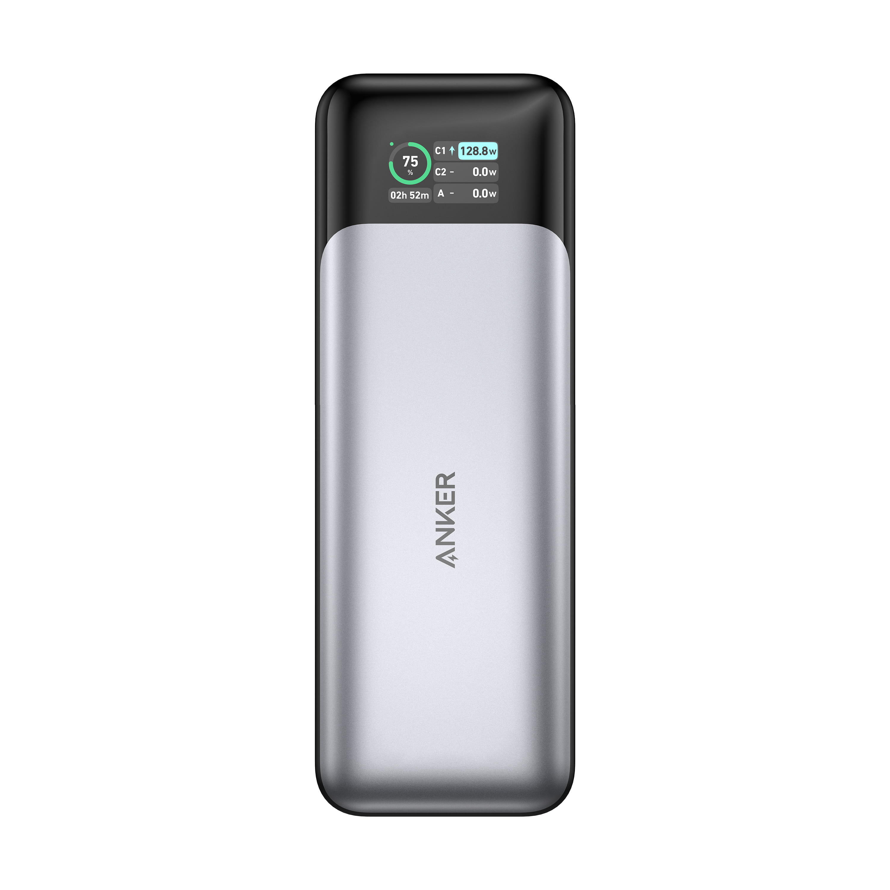 ANKER 737 - Powerbank - GaN-Technologie - 24000 mAh - Power Delivery 3.1, Anker PowerIQ 4.0 - 3 Ausgabeanschlussstellen (USB, 2 x USB-C)