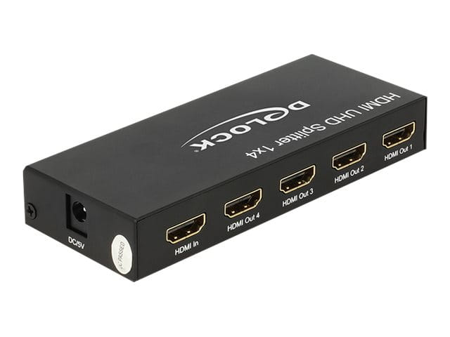 Delock HDMI UHD Splitter 1 x HDMI in > 4 x HDMI