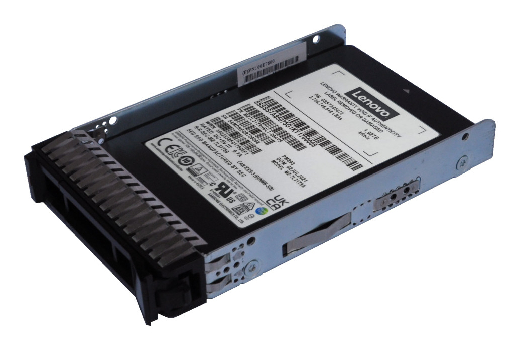 Lenovo SSD - Read Intensive - 960 GB - Hot-Swap - 2.5" (6.4 cm)