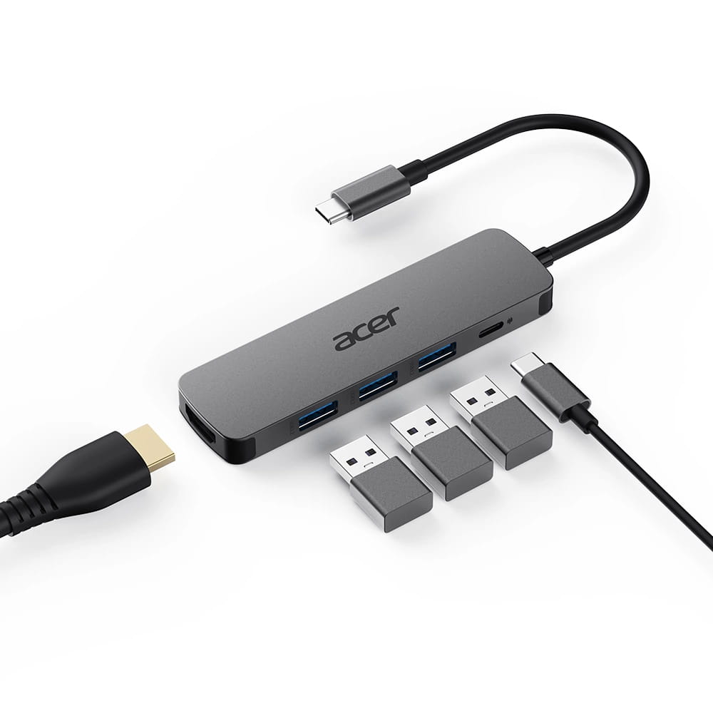 Acer 5-in-1 Type-C Dongle - Dockingstation