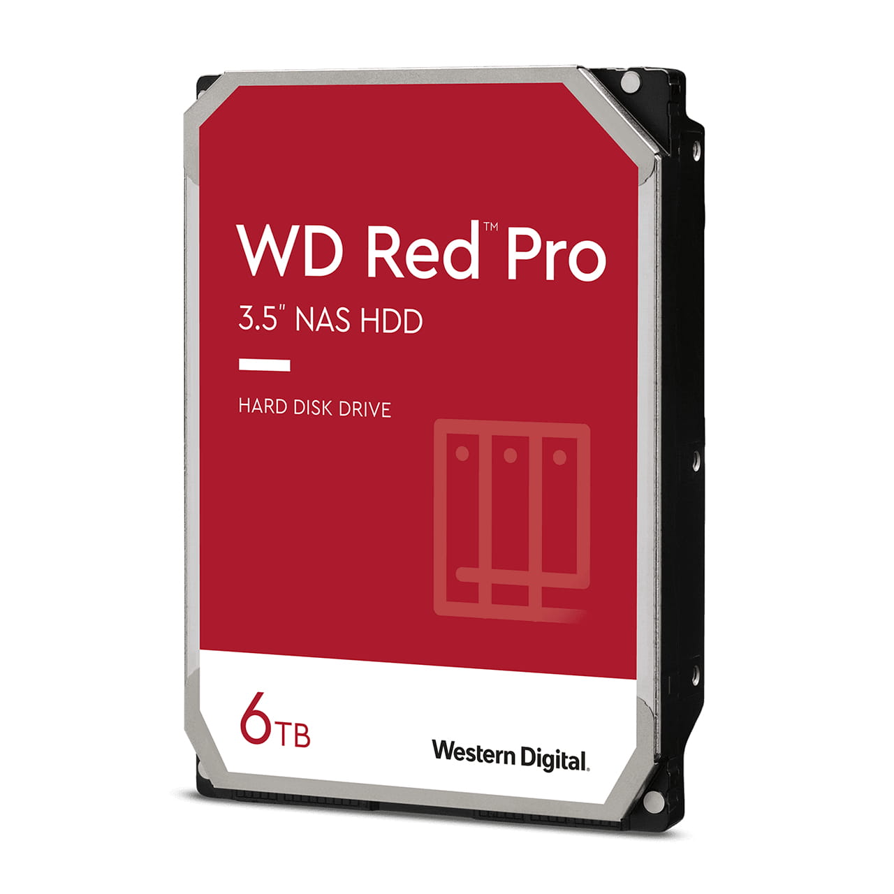 WD Red Pro WD6005FFBX - Festplatte - 6 TB - intern - 3.5" (8.9 cm)