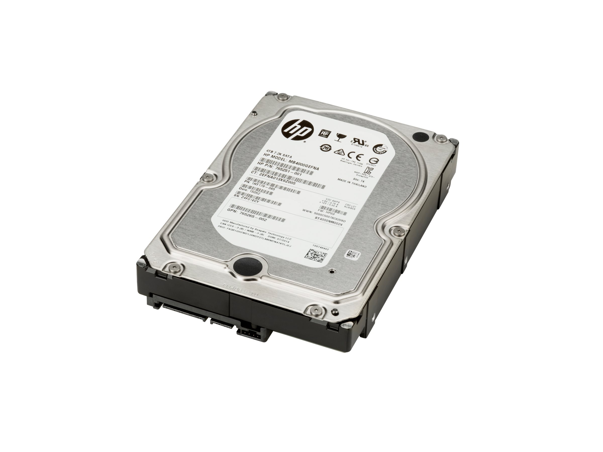 HP  Festplatte - 4 TB - intern - 3.5" (8.9 cm)