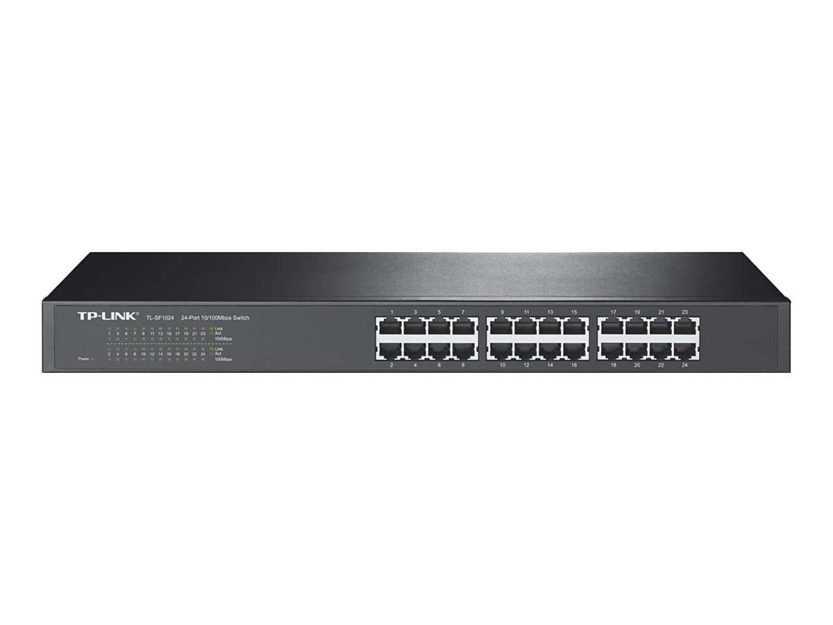 TP-LINK SF1024 - Switch - 24 x - Desktop - Switch - 0,1 Gbps