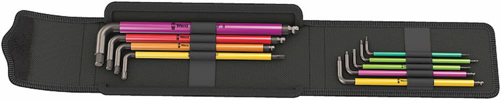 Wera Bicycle Set 4 - Inbusschlüssel-Set - 9 Stücke