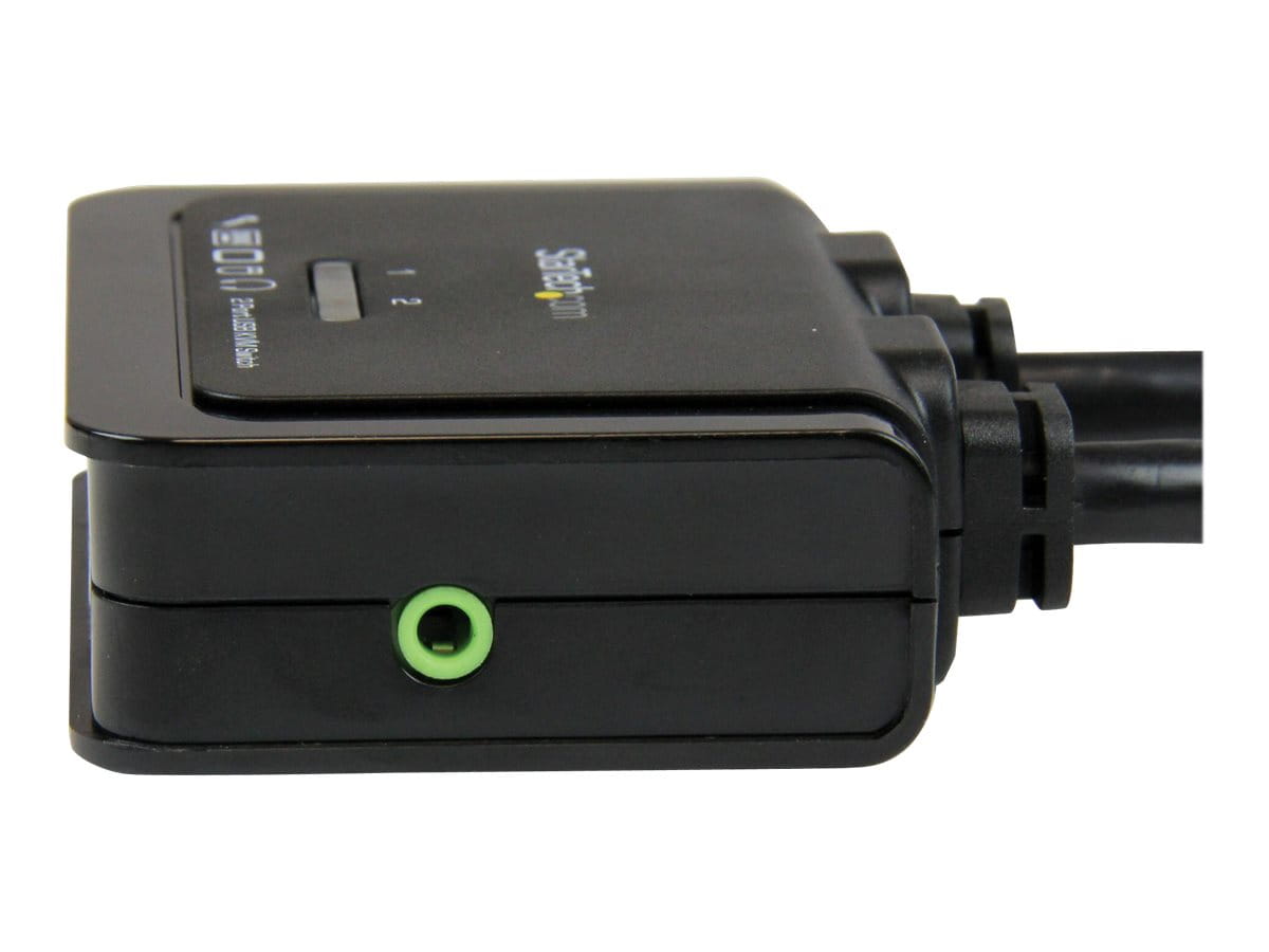 StarTech.com 2 Port USB HDMI KVM Switch mit Audio