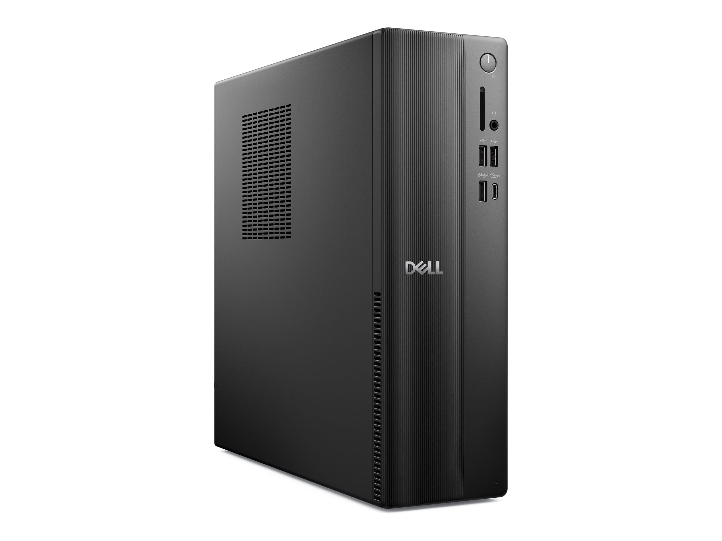 Dell Pro Slim Essential QVS1260 - Schlanker Desktop - Core Ultra 5 225 / 3.3 GHz - RAM 16 GB - SSD 512 GB - NVMe, QLC, Class 25 - Intel Graphics - 1GbE, Bluetooth, Wi-Fi 6 - WLAN: Bluetooth, 802.11a/b/g/n/ac/ax - Win 11 Pro - Schwarz, s