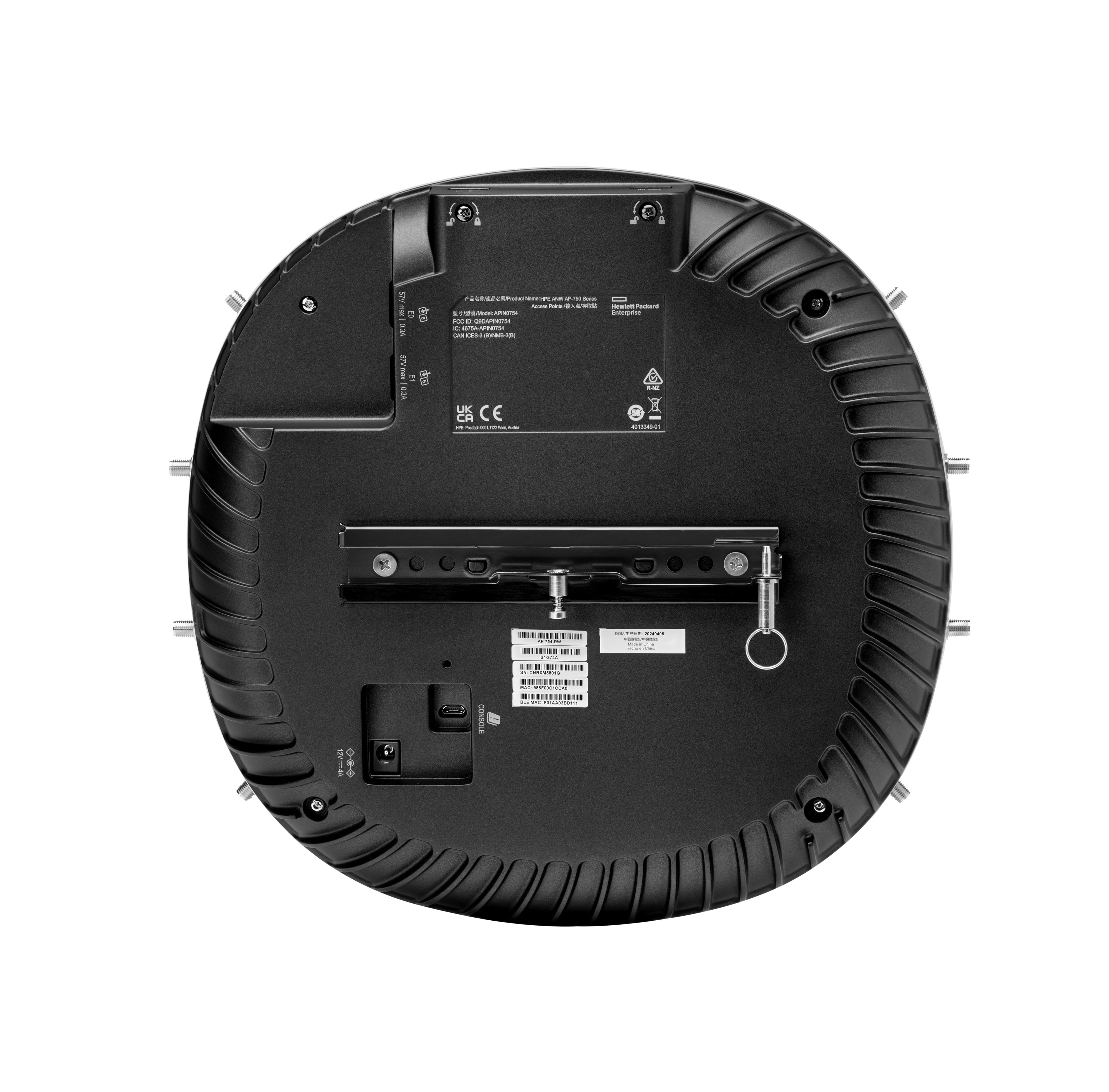 HPE Aruba Networking AP-754 (RW) - Campus - Accesspoint
