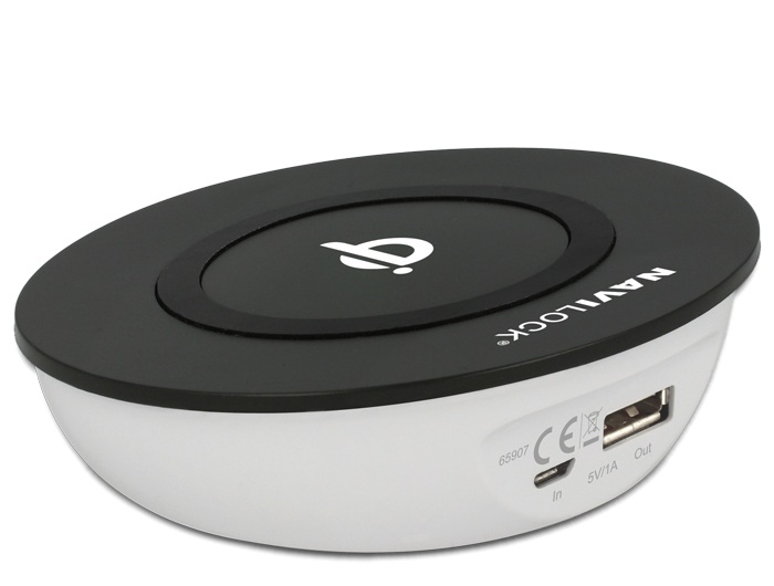 Navilock Kabelloses Ladegerät - 1 A (USB) - für Google Nexus 4, 5, 7 (2013)