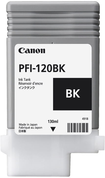 Canon PFI-120BK, Schwarz, Tinte auf Pigmentbasis, 130 ml, 1 Stück(e)