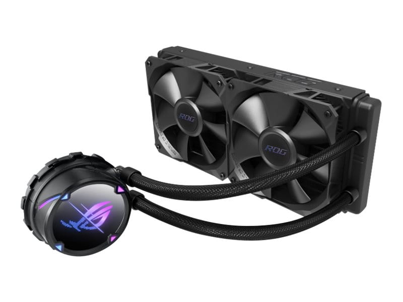 ASUS ROG STRIX LC II 240 - Prozessor-Flüssigkeitskühlsystem - Kühlergröße: 240 mm - (für: AM4, TR4, LGA1200, LGA1700, AM5, LGA115x Socket)