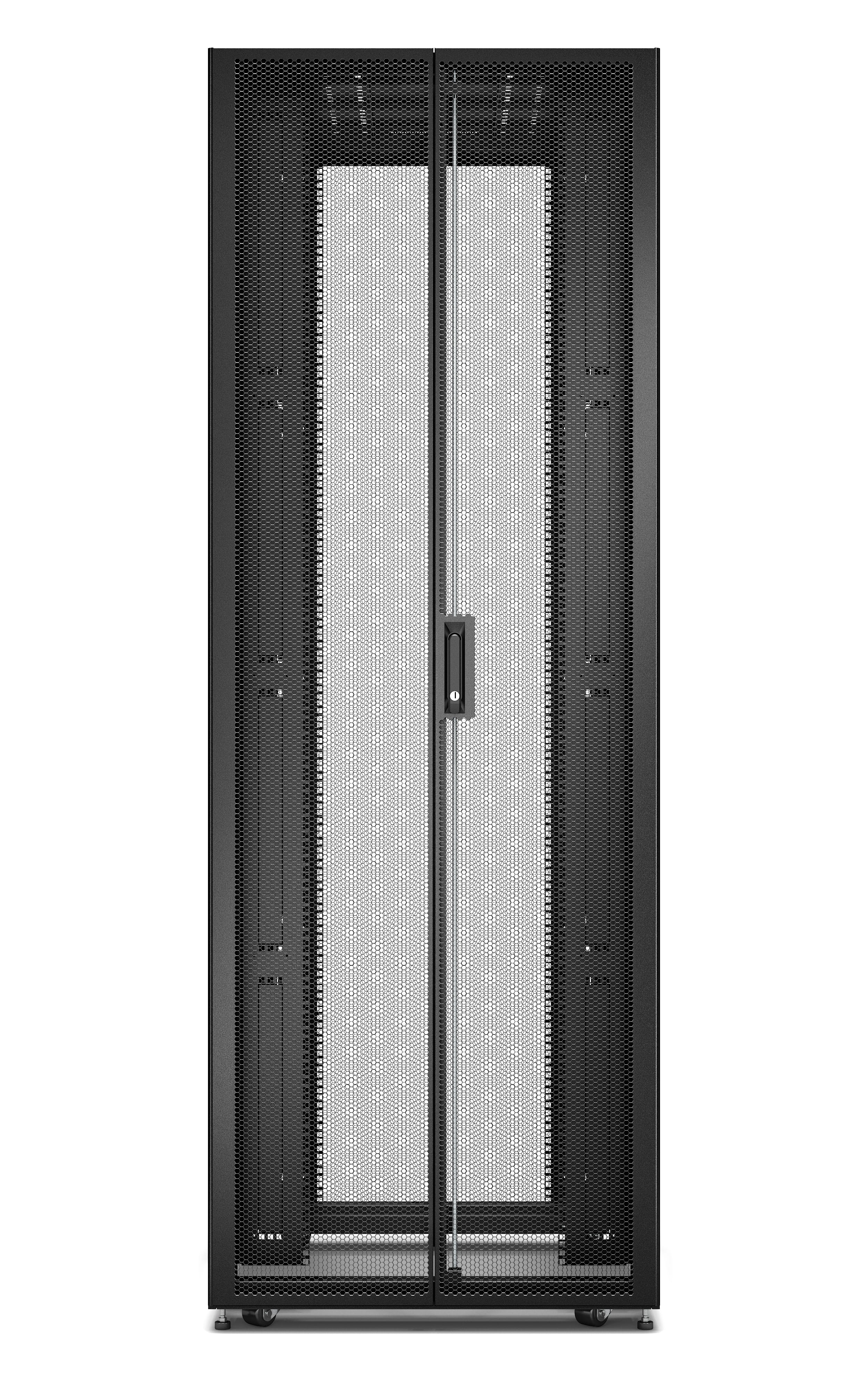 APC Easy Rack - Schrank Netzwerkschrank - Schwarz - 48U - 48.3 cm (19")