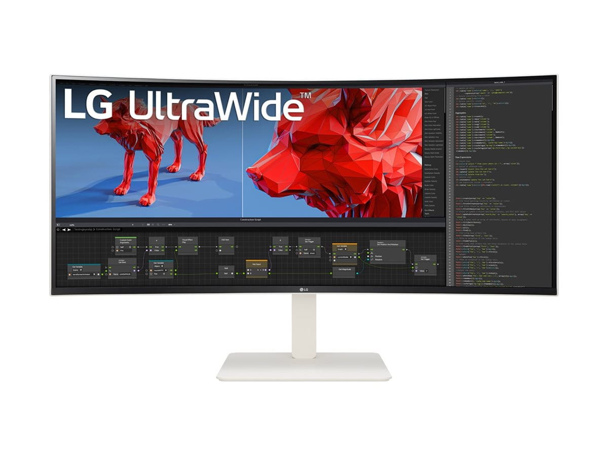 LG UltraWide 38BR85QC-W - LCD-Monitor - gebogen - 96.5 cm (38")