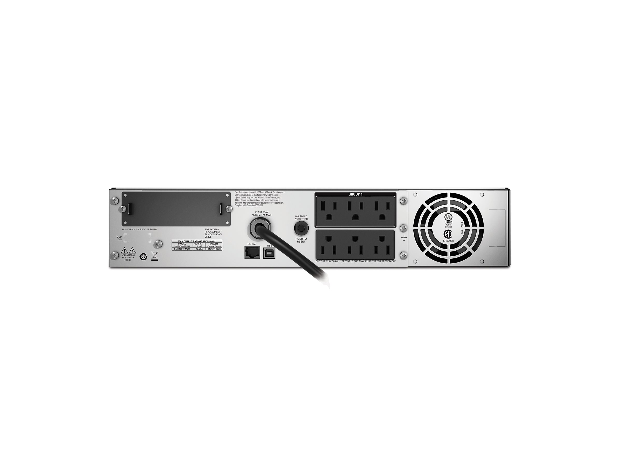 APC Smart-UPS 1500 - USV (Rack - einbaufähig) - Line-Interactive-USV