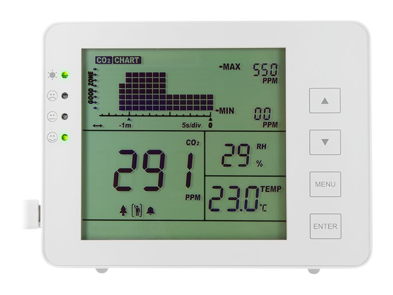 LogiLink SC0115 - Thermo-Hygro-CO2-Messgerät