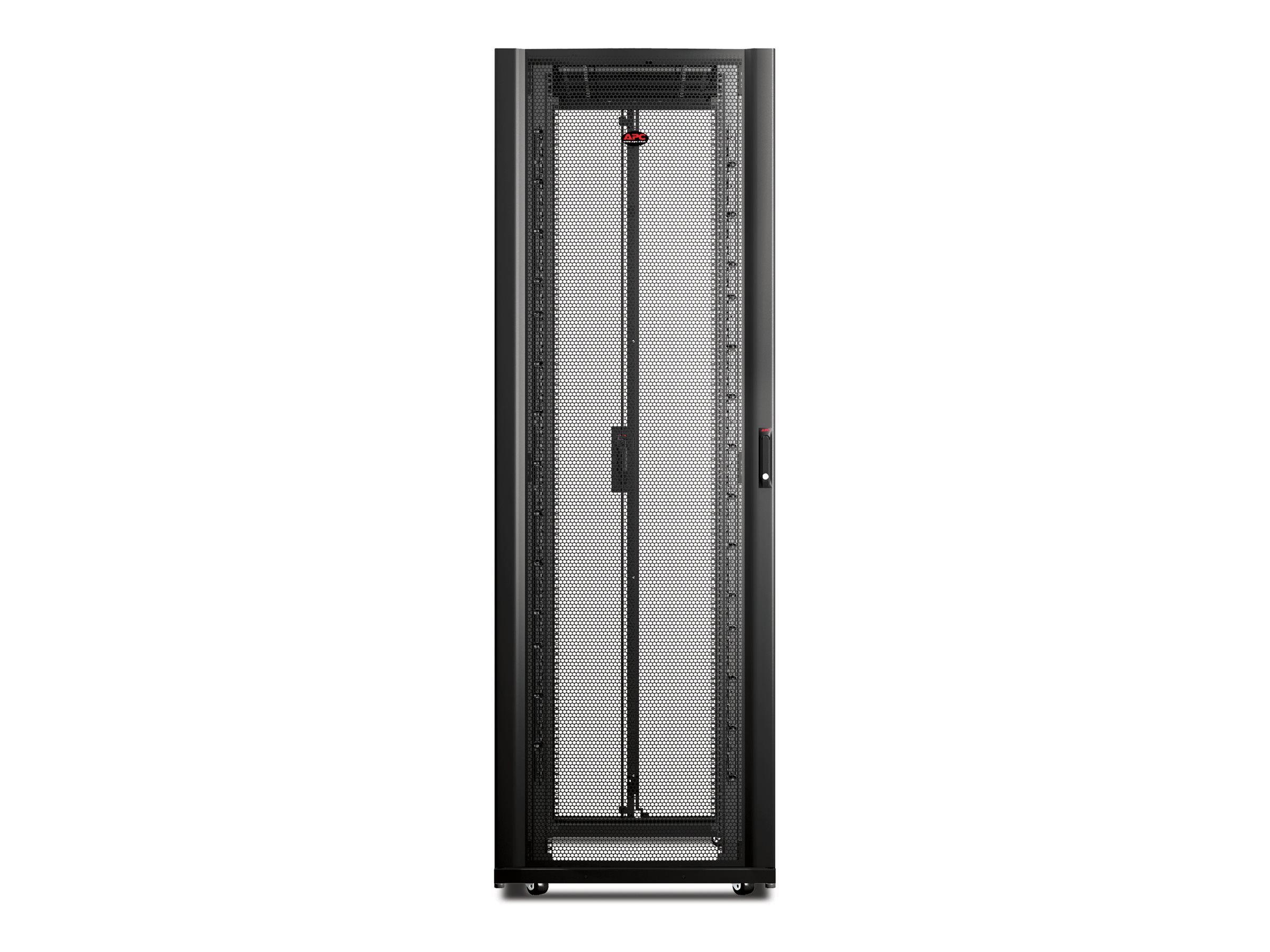 APC NetShelter SX Networking Enclosure with Sides - Schrank - Schwarz - 48U - 48.3 cm (19")