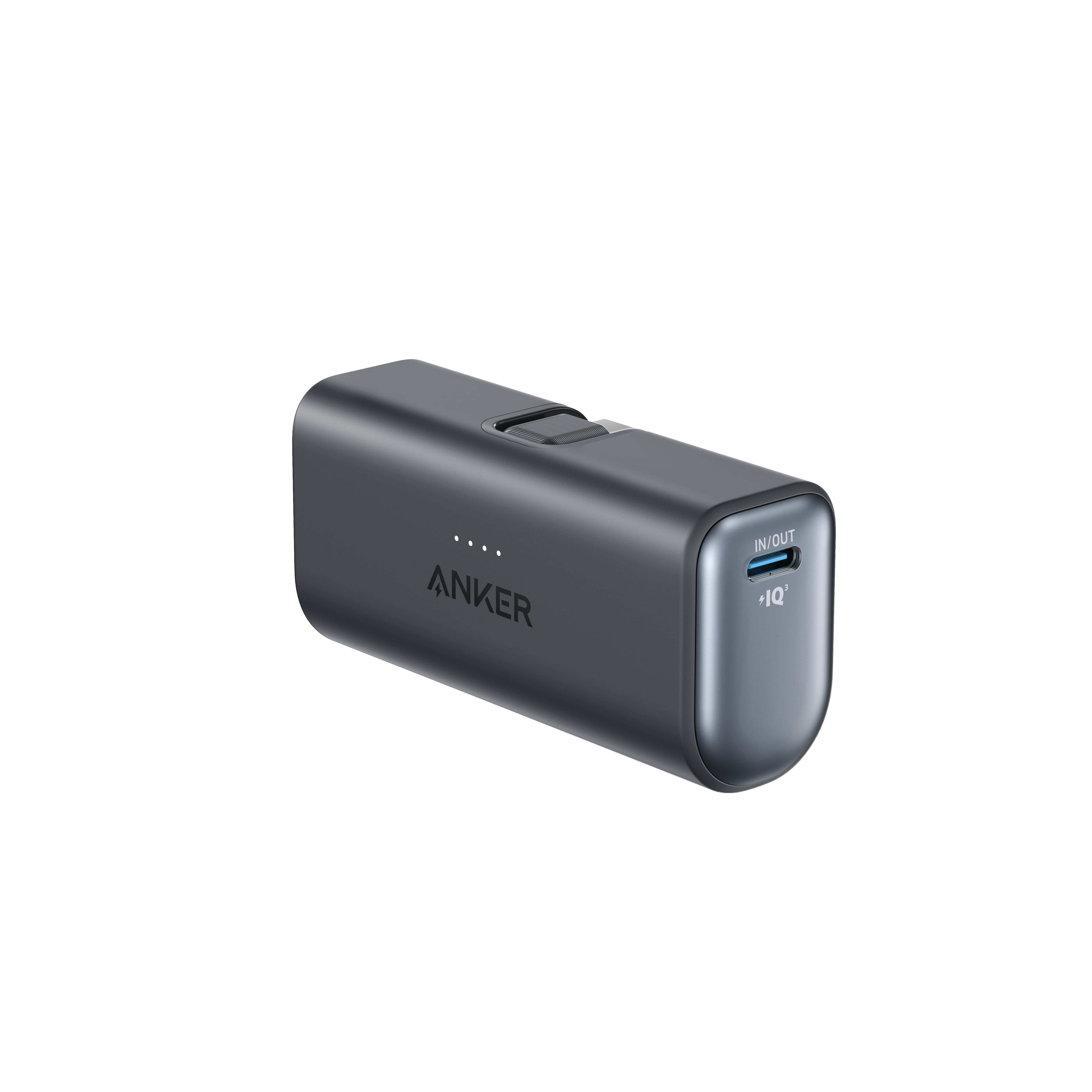 ANKER Nano - Powerbank - 5000 mAh - 22.5 watt - 3 A - IQ 3.0 - 2 Ausgabeanschlussstellen (USB-C)