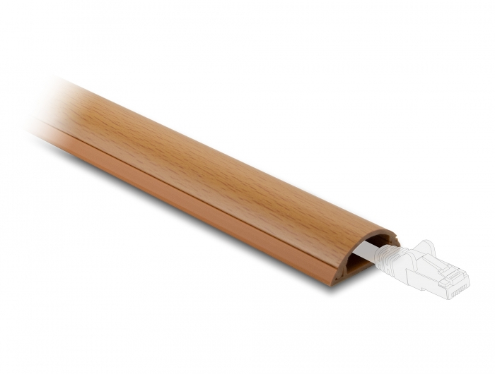 Delock Kabelkanal - selbstklebend, 30 x 11 mm