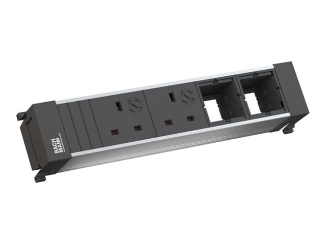 Bachmann POWER FRAME - Größe M - Steckdosenleiste - AC - Eingabe, Eingang GST18i3 - Ausgangsanschlüsse: 2 (Typ G)