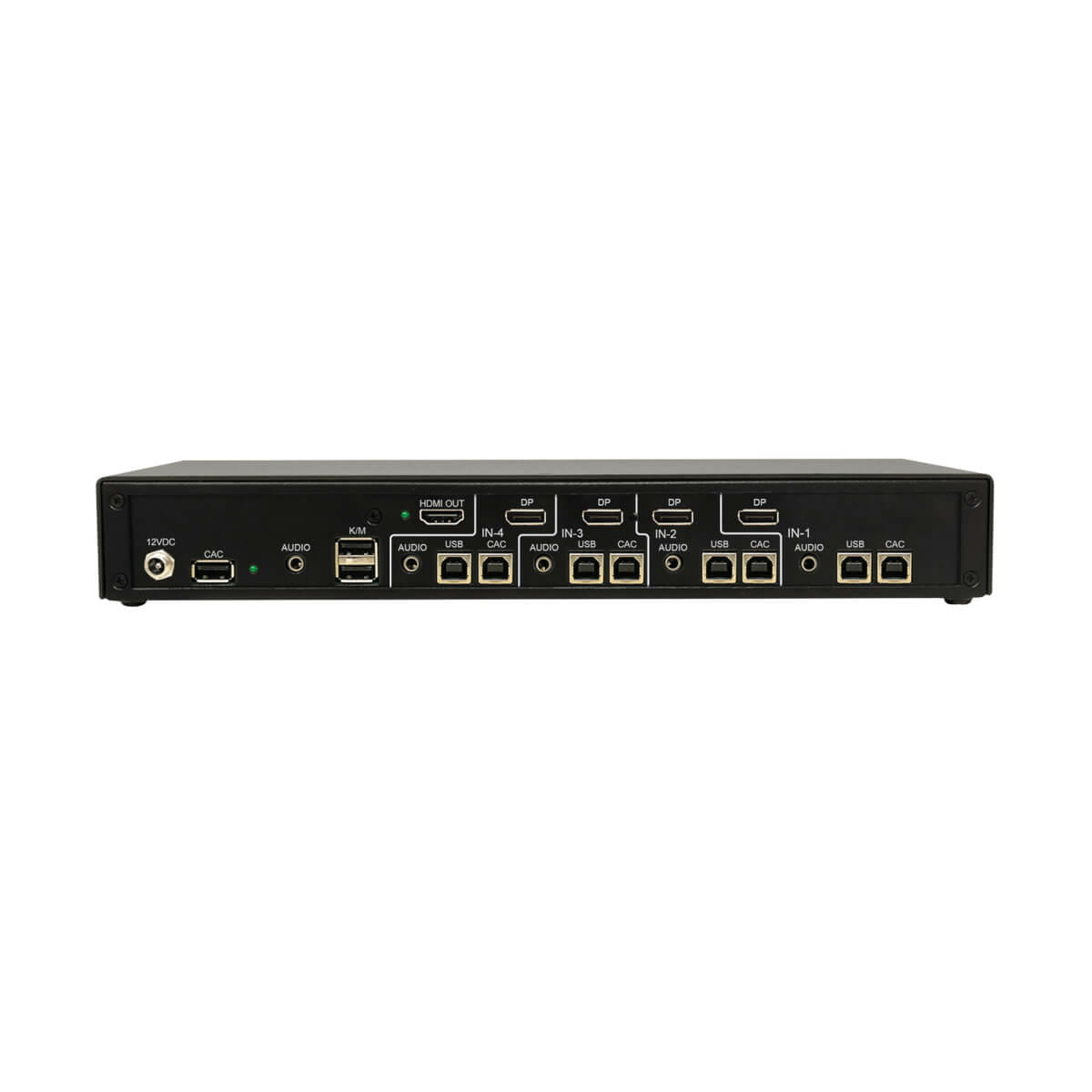Tripp Secure KVM Switch, 4-Port, Single Head, DP to HDMI (x4)