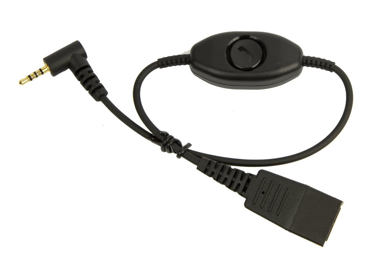 Jabra Kabelunterteil QD auf 2,5mm Klinke, Rufannahme (Nokia)