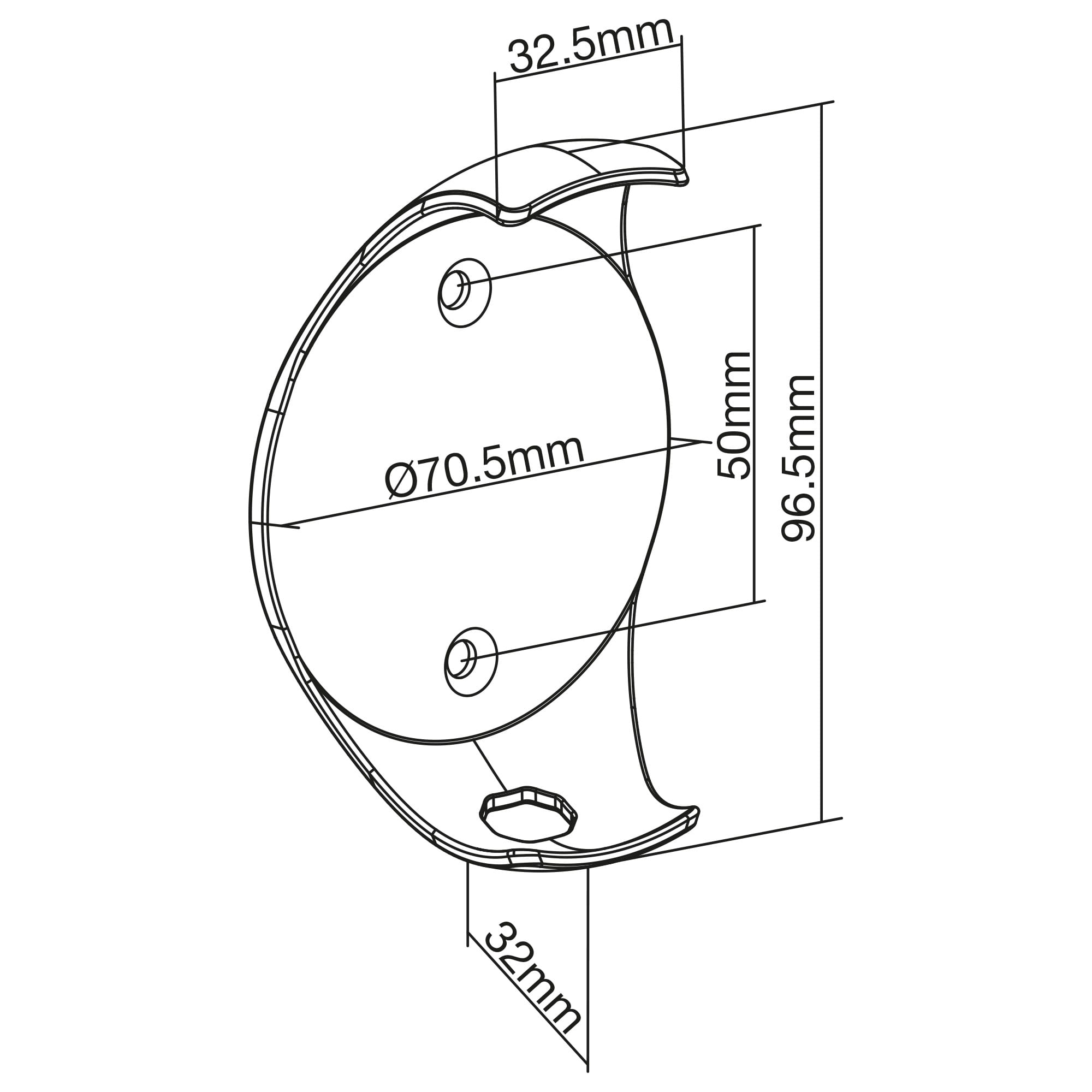 InLine Halterung für Google Home Mini