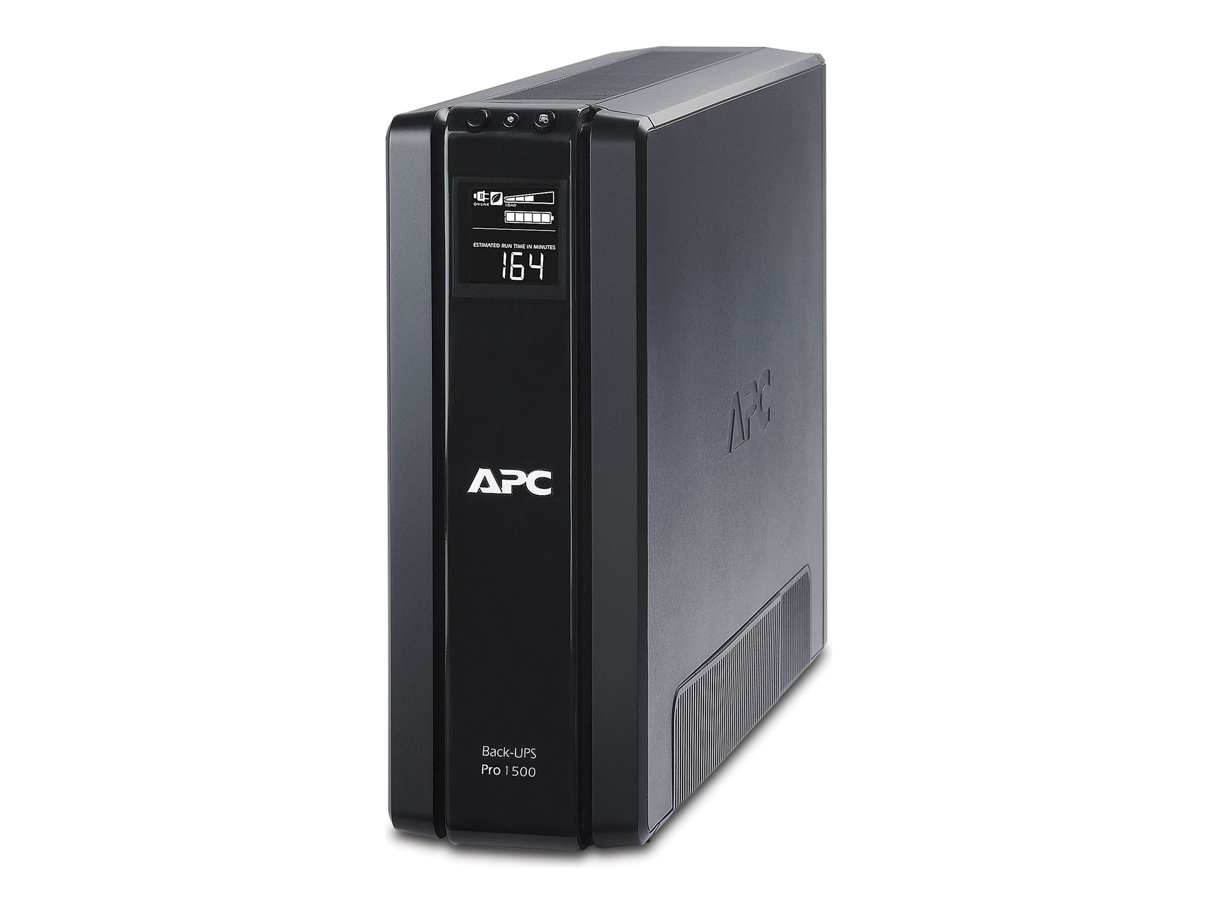APC BR1500G, 1,5 kVA, 865 W, 50/60 Hz, 355 J, 45 dB, Plombierte Bleisäure (VRLA)
