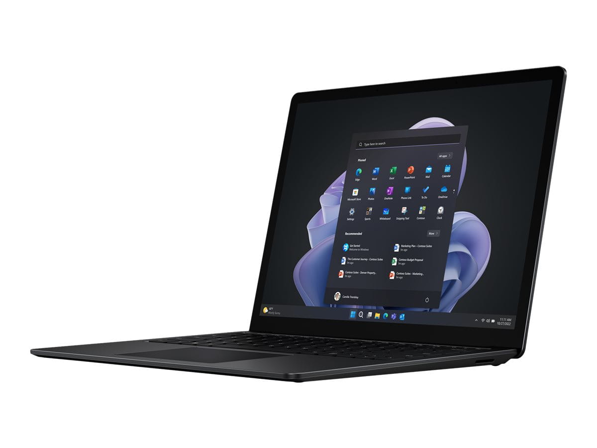 Microsoft Surface Laptop 5 for Business - Intel Core i5 1245U / 1.6 GHz - Evo - Win 11 Pro - Intel Iris Xe Grafikkarte - 8 GB RAM - 512 GB SSD - 34.3 cm (13.5")