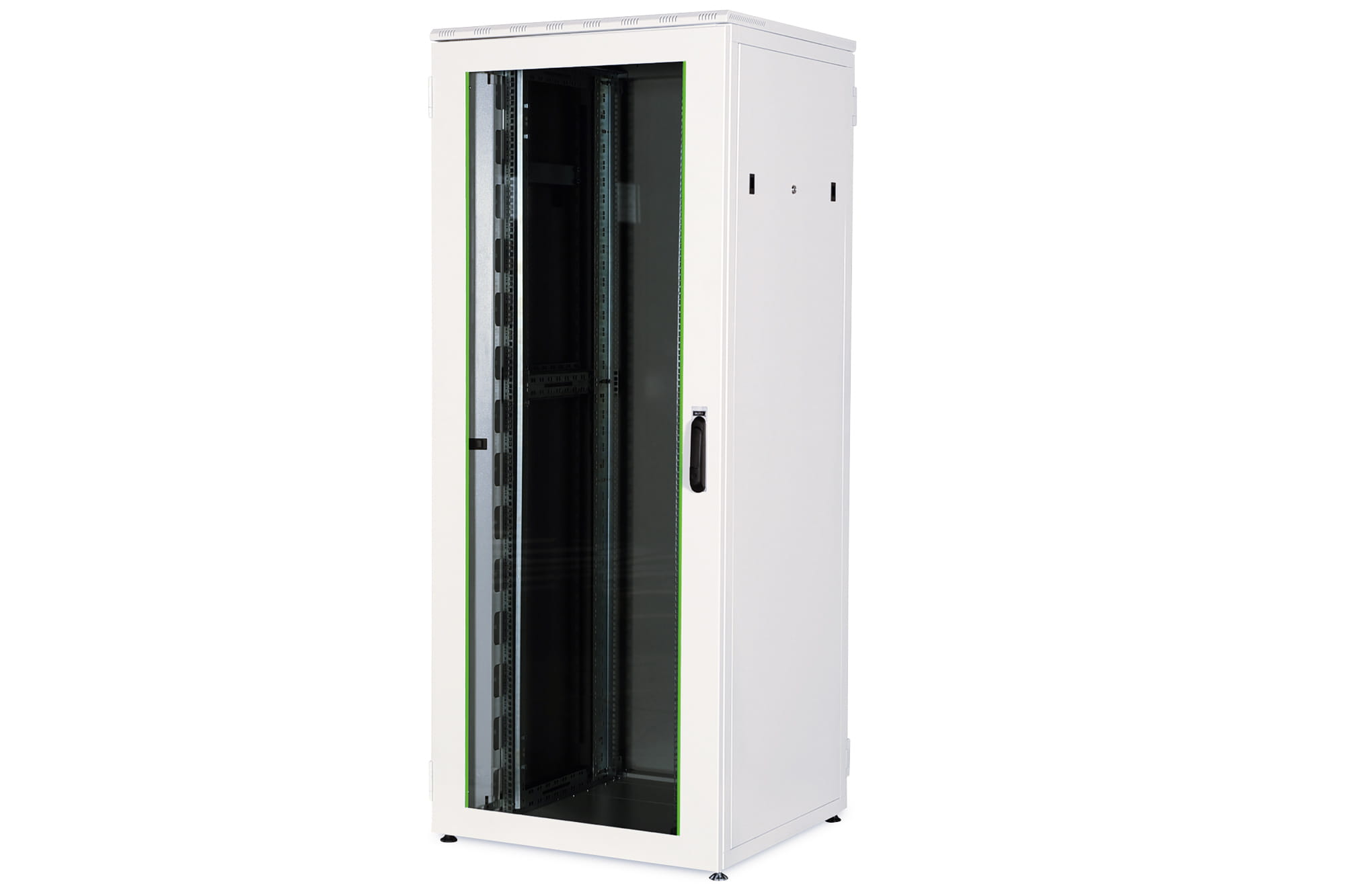 DIGITUS Professional varioFLEX DN-19 42U-8/8-V - Schrank Netzwerkschrank - Hellgrau, RAL 7035 - 42HE - 48.3 cm (19")