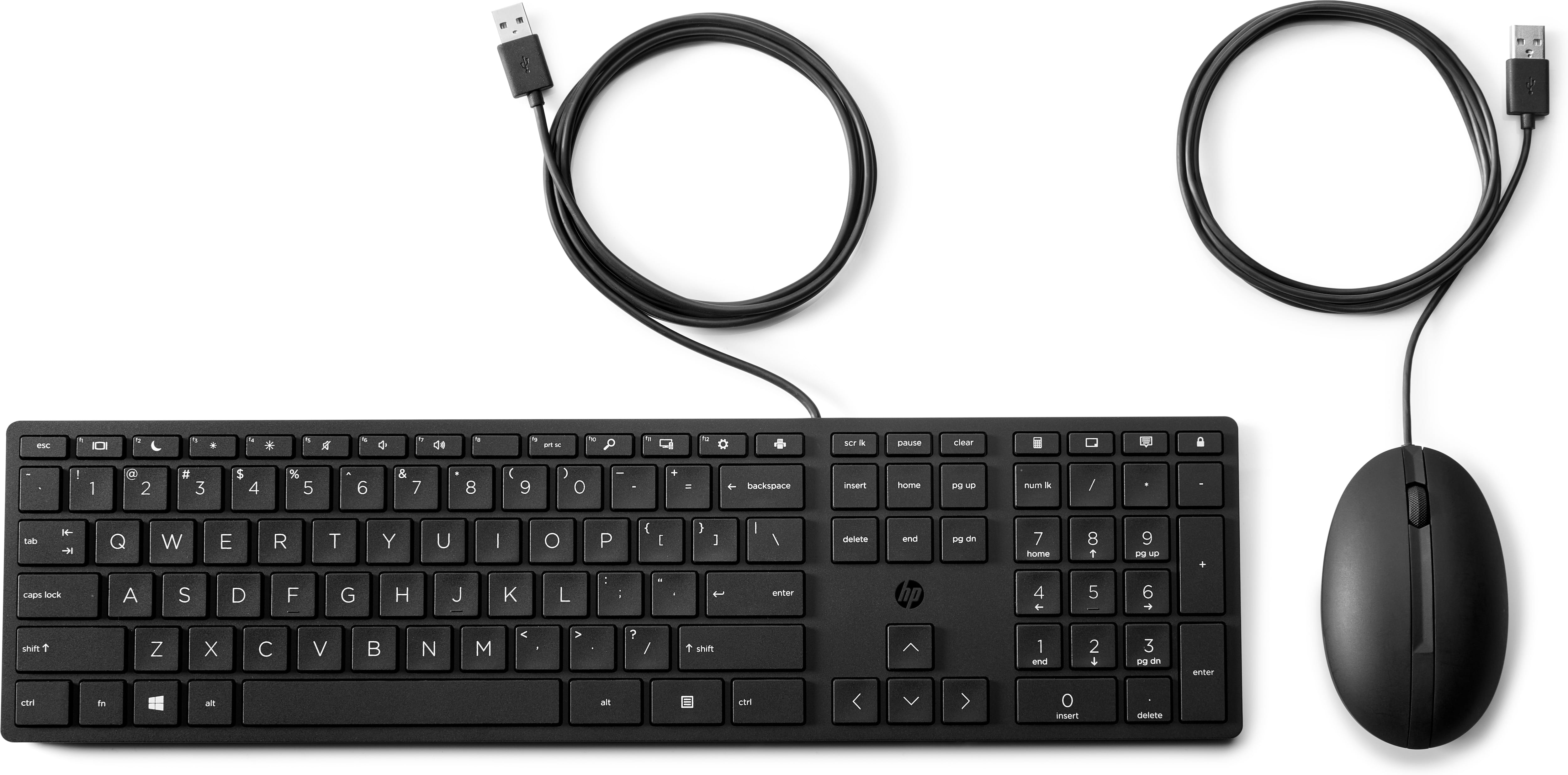 HP Desktop 320MK - Tastatur-und-Maus-Set - QWERTY