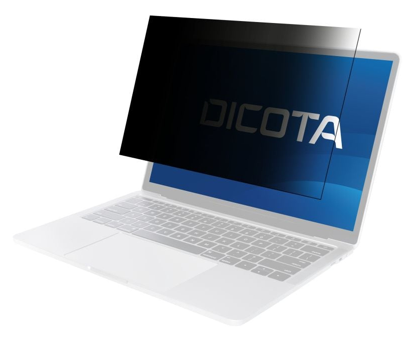 Dicota Privacy Filter 2-way, 35,6 cm (14"), Monitor/Laptop, Rahmenloser Blickschutzfilter, Glänzend/Matt, Anti-blue, Anti-fingerprint, Privatsphäre, 30 g