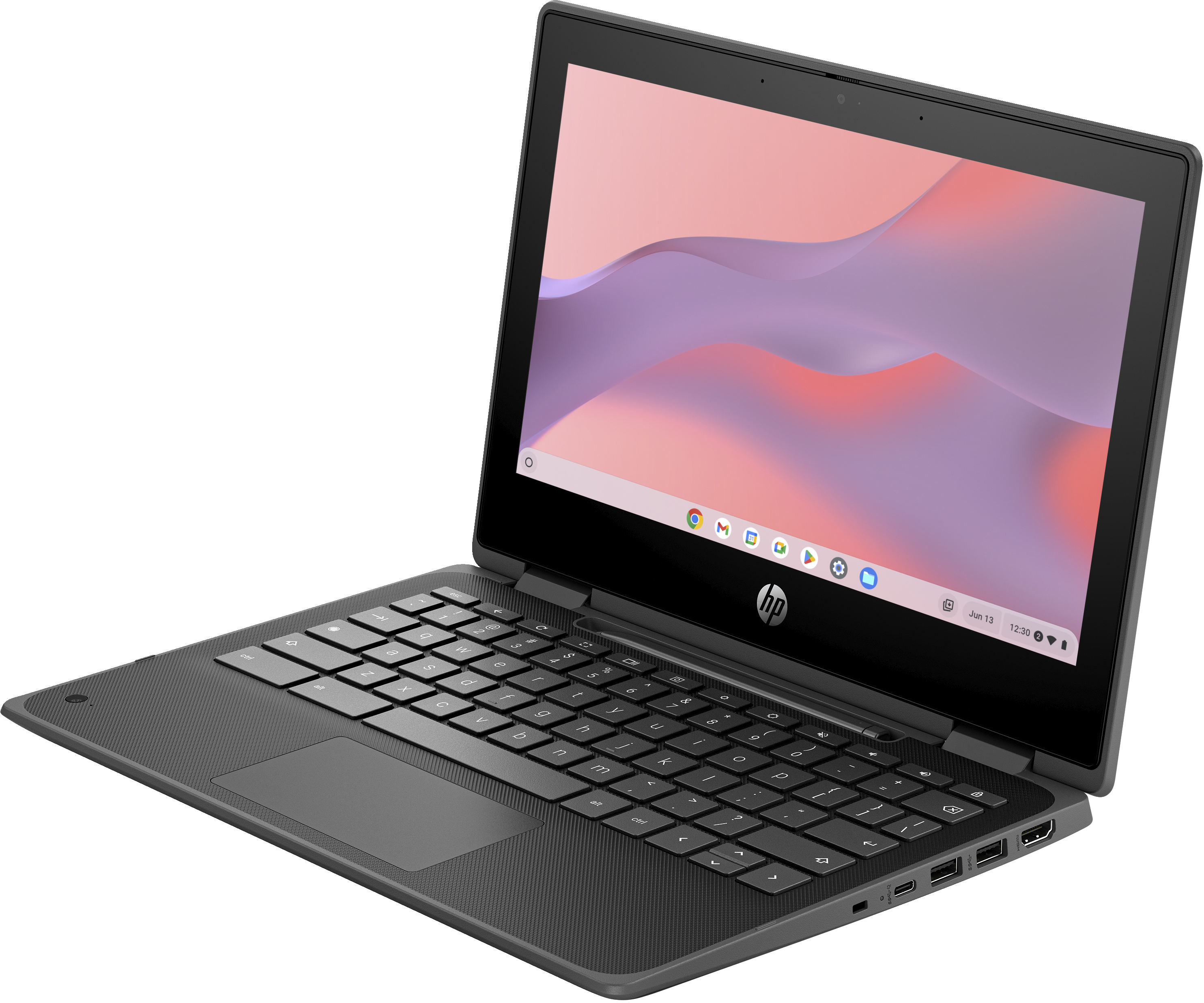 HP Fortis x360 11 G5 Chromebook - Flip-Design - Intel N-series N200 - Chrome OS - UHD Graphics - 16 GB RAM - 128 GB SSD UFS - 29.5 cm (11.6")