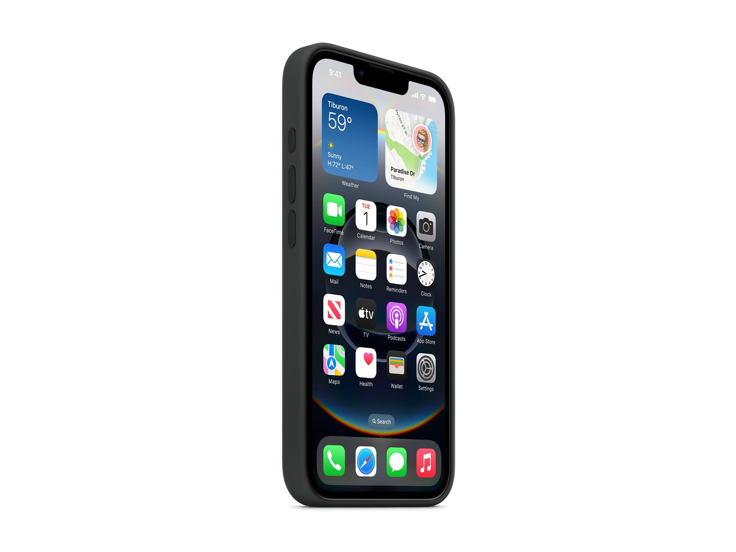 Apple Schutzabdeckung für Mobiltelefon - Silikon