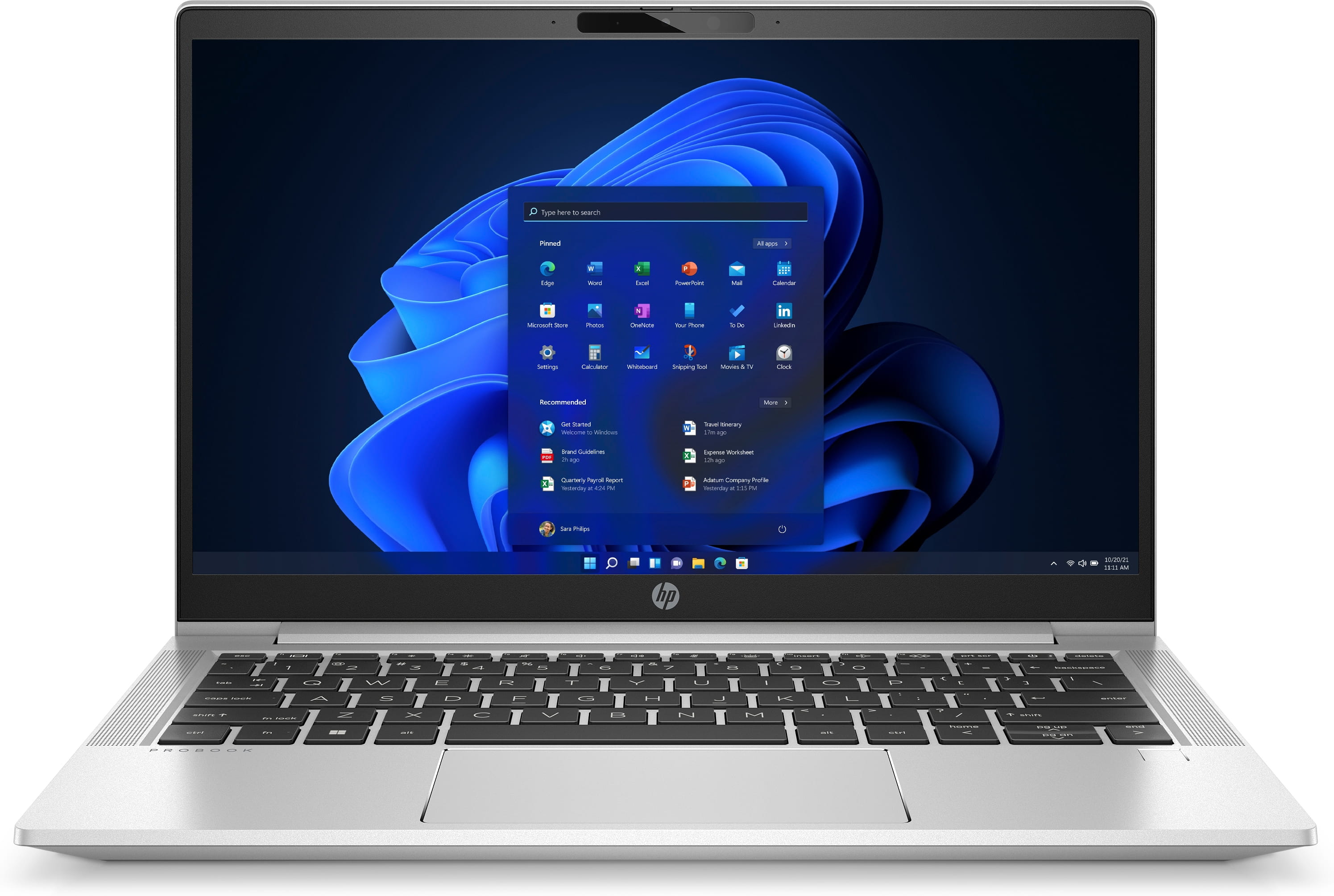 HP ProBook 430 G8 Notebook - Intel Core i7 1165G7 / 2.8 GHz - Win 10 Pro 64-Bit - Intel Iris Xe Grafikkarte - 16 GB RAM - 512 GB SSD NVMe - 33.8 cm (13.3")