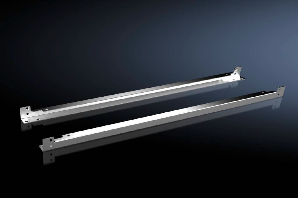 Rittal 8617.402, Regal-Schiene, Silber, Galvanisiertes Stahl, 1200 mm, 2 Stück(e), 6 kg