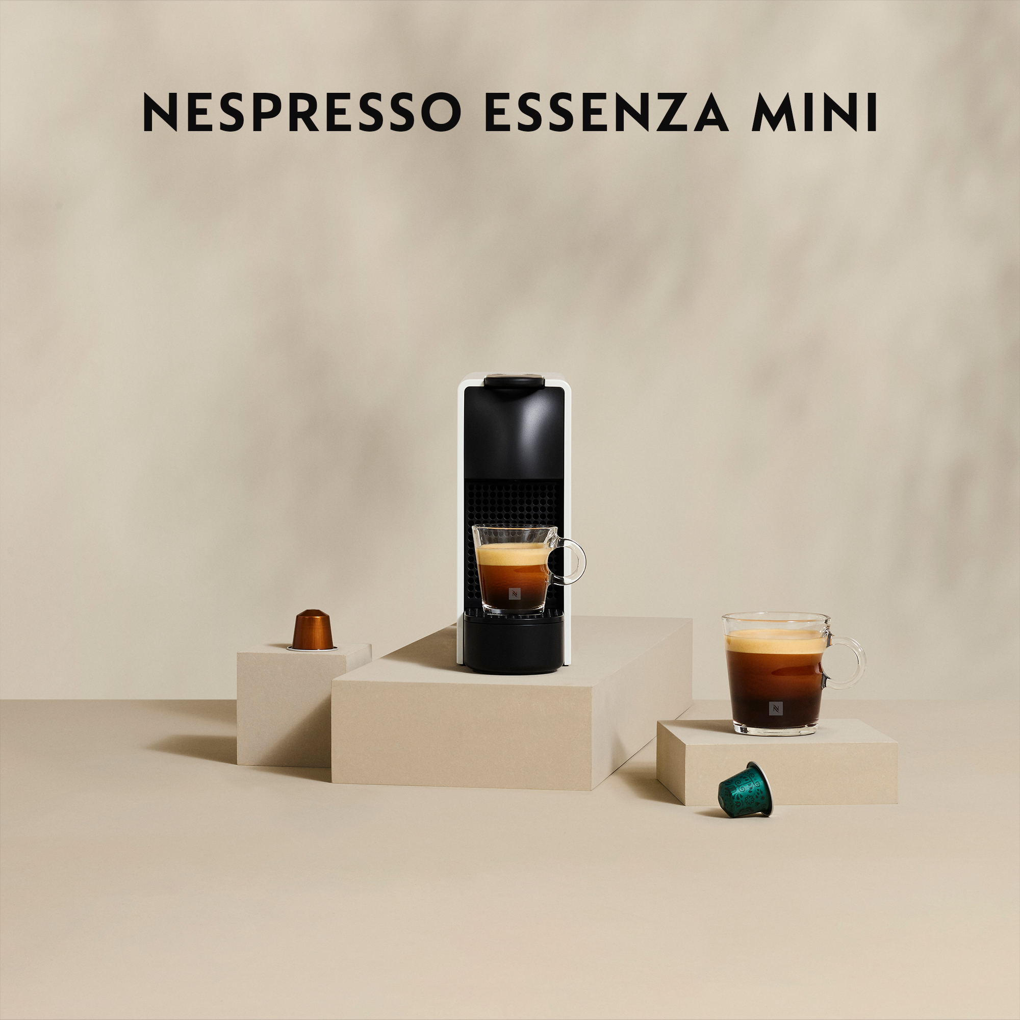 Krups Nespresso Essenza Mini XN1101 - Kaffeemaschine - Kaffee-Kapsel-Maschine