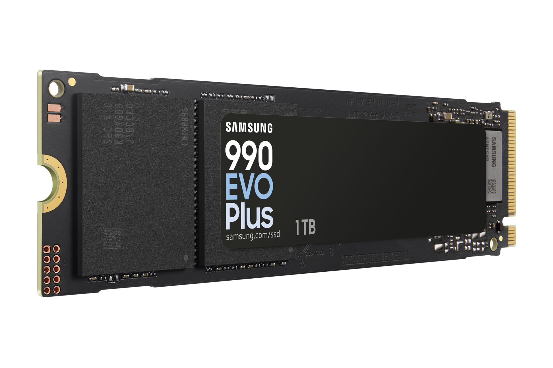 Samsung 990 EVO Plus MZ-V9S1T0 - SSD - verschlüsselt - 1 TB - intern - M.2 2280 - PCIe 5.0 x2 (NVMe)