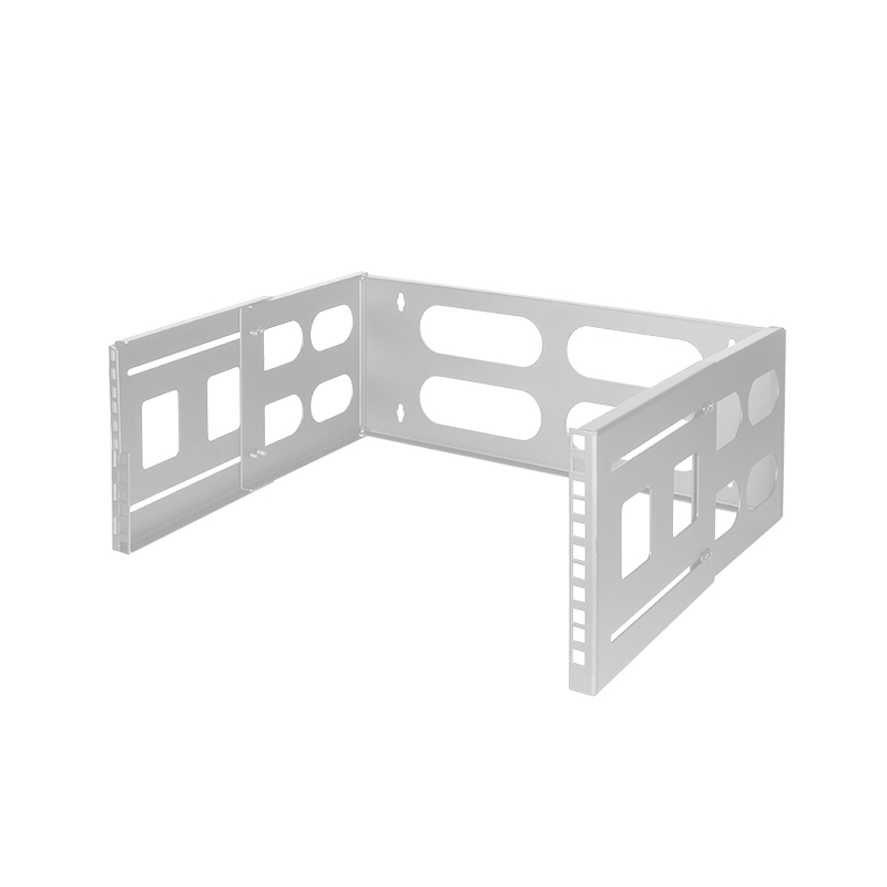 LogiLink Rack Bracket - geeignet für Wandmontage - Hellgrau, RAL 7035 - 4U - 48.3 cm (19")