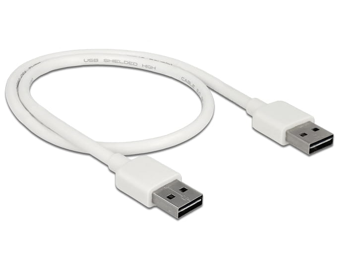 Delock Easy - USB-Kabel - USB (M) umkehrbar zu USB (M)