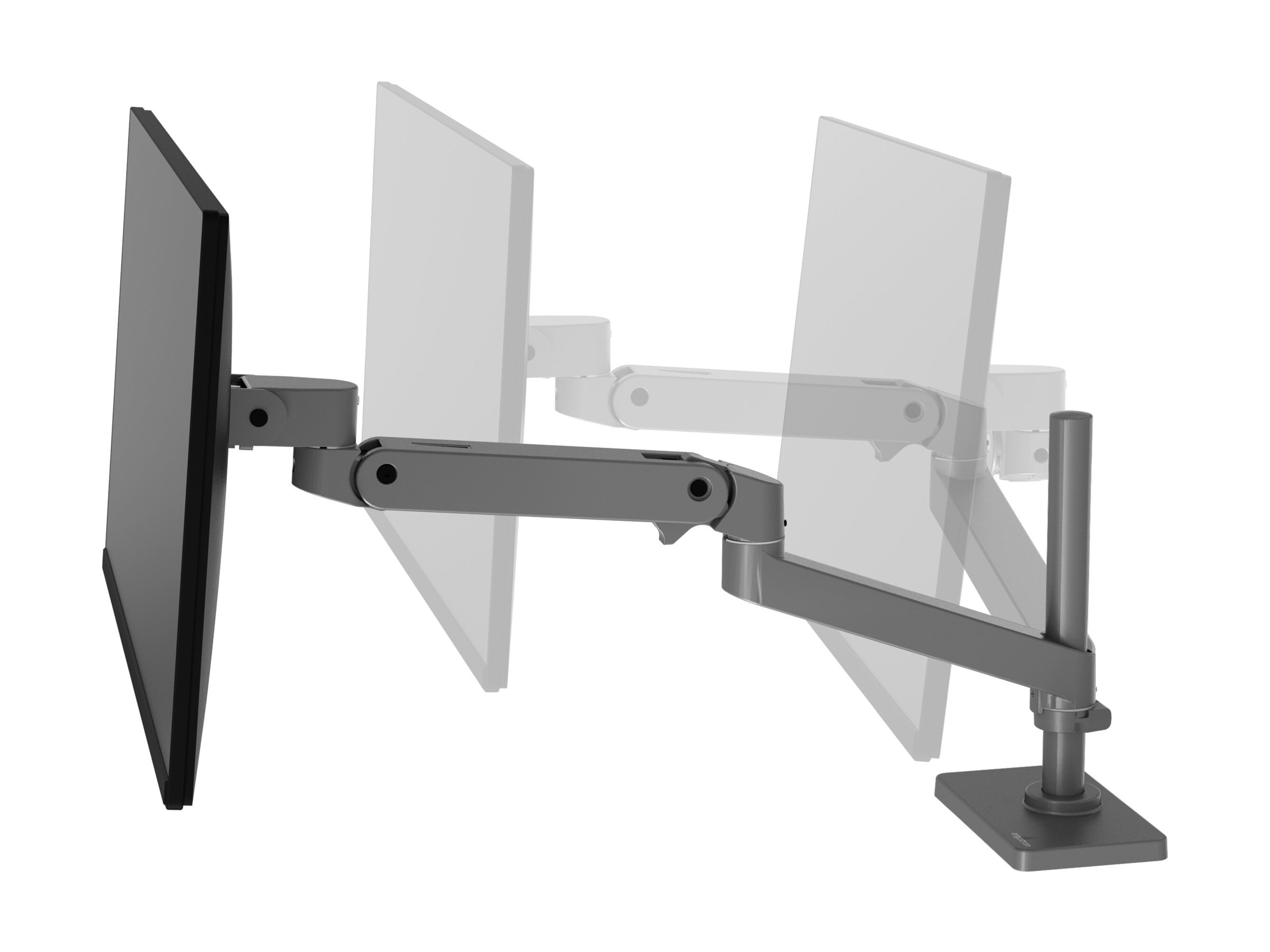 Ergotron LX Pro - Befestigungskit (Gelenkarm) - modular - für LCD-Display - mit hohem Pol - Dunkelgrau - Bildschirmgröße: bis zu 86,4 cm (bis zu 34 Zoll)