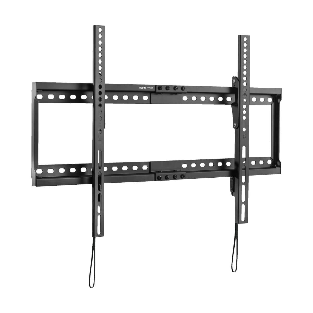 Tripp Eaton Tripp Lite Series Heavy-Duty Tilt Wall Mount for 32" to 80" Curved or Flat-Screen Displays - Halterung - Niedrigprofilmontage - für Monitor / HDTV - Stahl - Schwarz - Bildschirmgröße: 81.3-203.2 cm (32"-80")