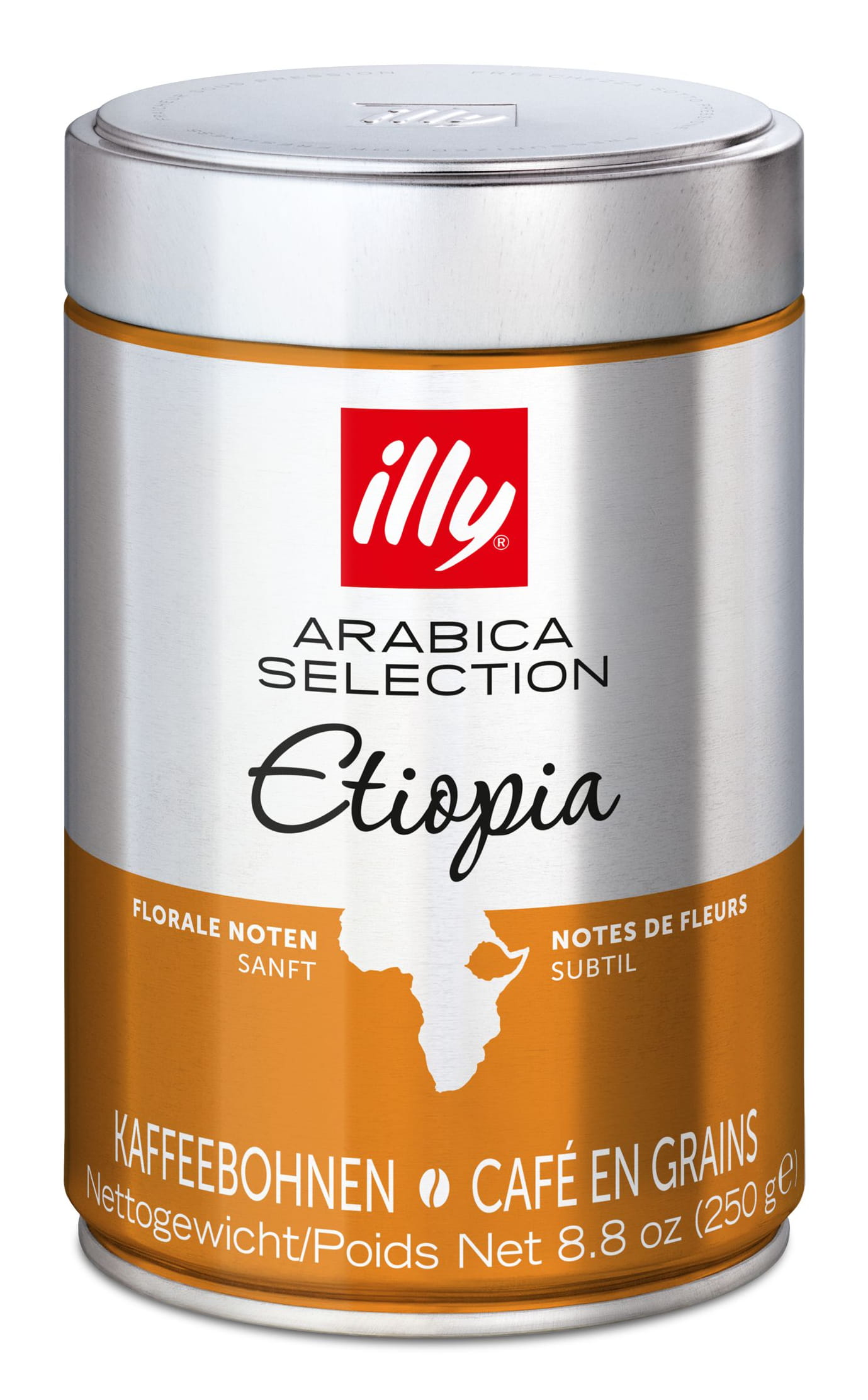 Illycafé Illy 7096, 250 g, Espresso, 24 Monat( e), 1 Stück(e), 91,2 mm, 91,2 mm