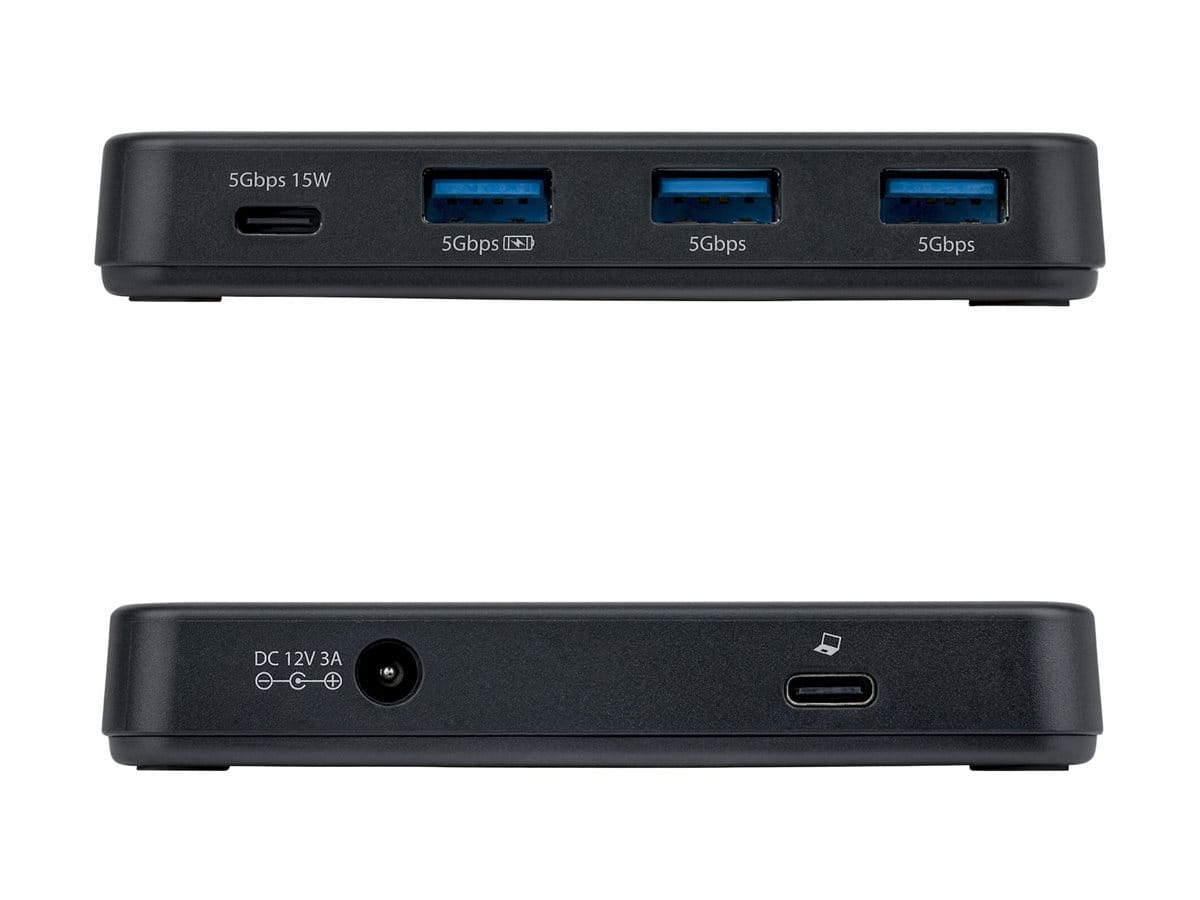 StarTech.com Hub - 3 x SuperSpeed USB 3.0 + 1 x USB-C (Spannungsversorgung)
