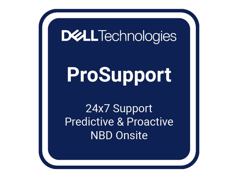 Dell Erweiterung von 3 jahre ProSupport auf 5 jahre ProSupport - Serviceerweiterung - Arbeitszeit und Ersatzteile (für Notebooks)