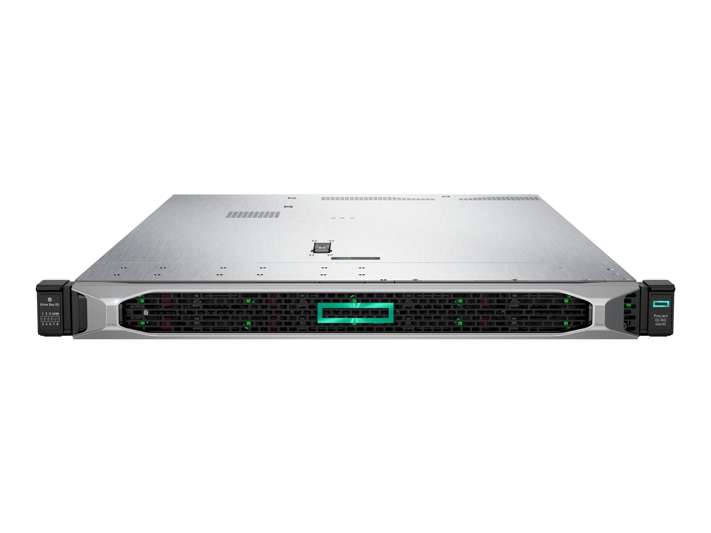 HPE ProLiant DL360 Gen10 - 1U - zweiweg - 1 x Xeon Silver 4208 / 2.1 GHz - RAM 32 GB - SATA/SAS - Hot-Swap 6.4 cm (2.5")