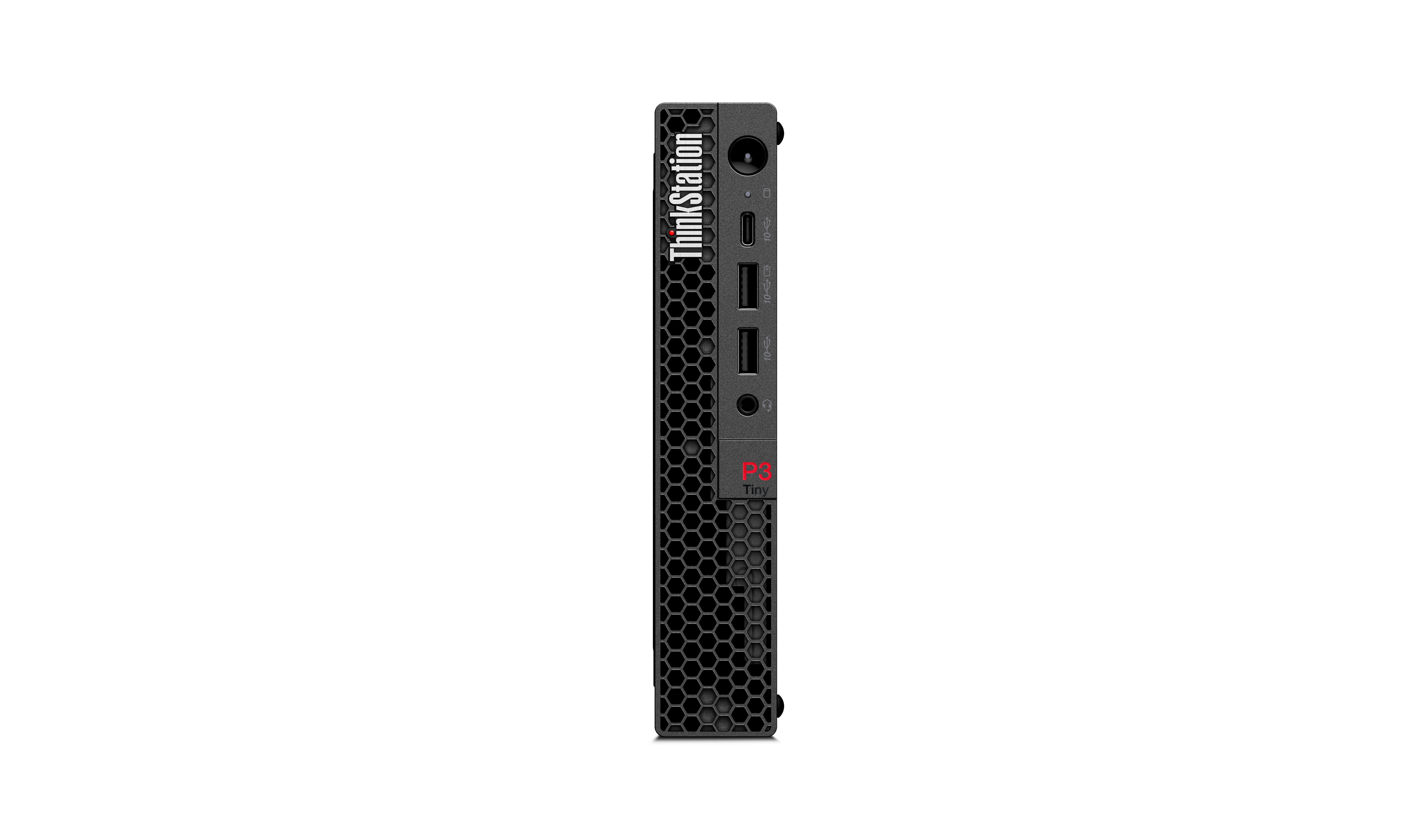 Lenovo ThinkStation P3 30H0 - Mini - 1 x Core i5 i5-14600 / 2.7 GHz - RAM 32 GB - SSD 1 TB - RTX A400 - 1GbE, Wi-Fi 6E - WLAN: Bluetooth 5.1, 802.11a/b/g/n/ac/ax (Wi-Fi 6E)