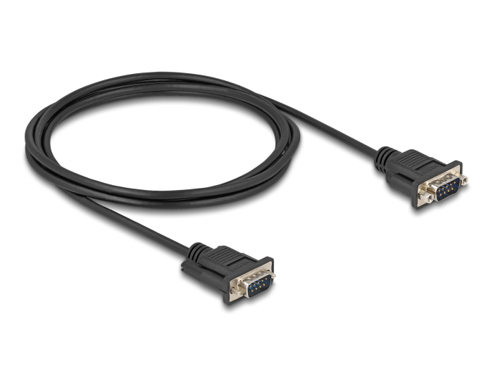 Delock Kabel seriell - DB-9 (M) zu DB-9 (M)