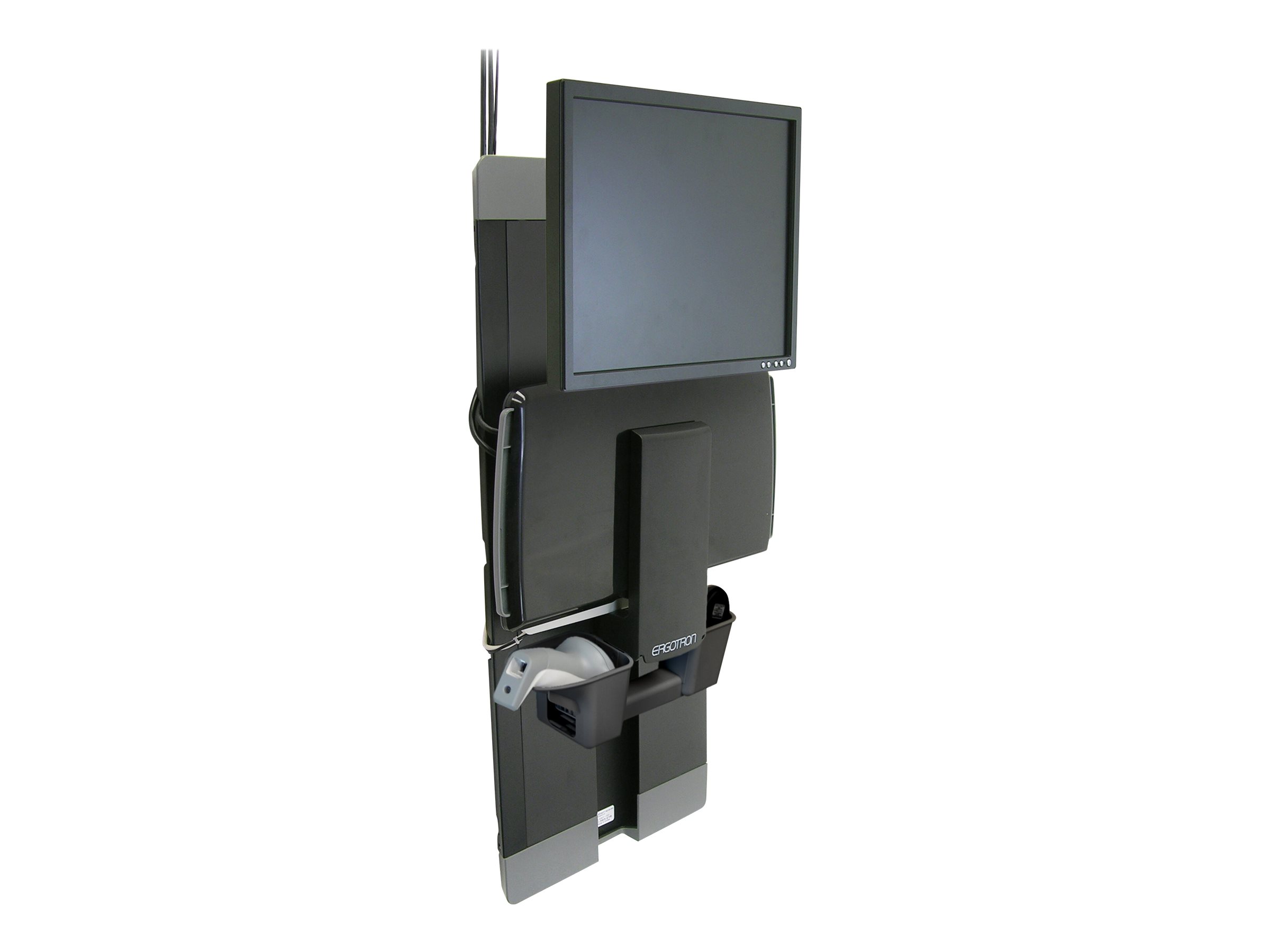 Ergotron Befestigungskit (Wandmontage, Tastaturarm, Handgelenkkissen, Maushalterung, vertikale Verstellschiene) - für LCD-Display / PC-Ausrüstung - Patientenzimmer - Stahl - Schwarz - Bildschirmgröße: 61 cm (24") Ergotron Befestigungskit (Wandmontage, Tastaturarm, Handgelenkkissen, Maushalterung, vertikale Verstellschiene) - für LCD-Display / PC-Ausrüstung - Patientenzimmer - Stahl - Schwarz - Bildschirmgröße: 61 cm (24")